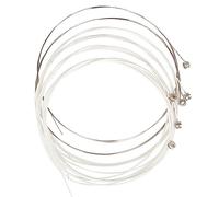 Hburirrty Guitar Strings A206 Folk of Six Strings Folk Silver White
