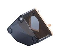 Hburirrty Indoor Breeding Cage Clear Bird Shelter Wooden Bird Nest+Perch Easy Installation Hanging Bird Nesting Box for Cage Easy to Use A