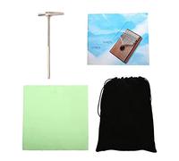 Hburirrty Kalimba Thumb Piano 17 Keys Portable Mpira Finger Piano with Tuning Hammer for Children Adult Beginners