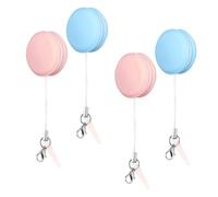 Hburirrty Macaron Cell Phone Wipe Screen Wipe Cleaning Wipe Eyeglass Lens Wipe Camera Lens Wipe Cleaning Tool Pendant,Set A