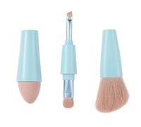 Hburirrty Makeup Brush, Glam Blend, Eyeshadow Brush Set, Foundation Brush Beauty Tool Multifunctional Portable Beauty Pen(Blue)