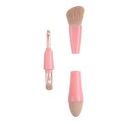 Hburirrty Makeup Brush, Glam Blend, Eyeshadow Brush Set, Foundation Brush Beauty Tool Multifunctional Portable Beauty Pen(Pink)