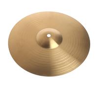 Hburirrty Metal Crash Cymbal Drum Cymbals Drum Percussion Musical Instrument for Players, Fine Workmanship