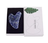 Hburirrty Natural Jade Face Full Body Scraper Various Materials Scraper Back Foot Bone Scraping Massage Massager Crystal Stone Shaving Sha Massage Tool with Gift Box