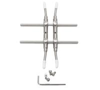 Hburirrty New Spanner Camera Lens Repair Set Stainless Steel Open Tools Set Kit for DSLR 25-130MM