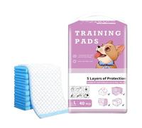 Hburirrty , Pet Toilet/Potty Training Pads, Absorbent Disposable Diaper for Hedgehog L Easy Install Easy to Use