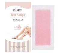 Hburirrty Portable Disposable Single-Sided and Double-Sided Depilatory Paper and Beeswax Depilatory Paper for Leg and Armpit Type1