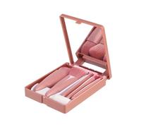 Hburirrty Portable Makeup Brush Set for Cosmetics Foundation Blush Powder Eyeshadow Blending Makeup Brush Beauty Tool