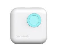 Hburirrty Portable Mini Thermal Printer Bluetooth Inkless Printing for Student Home Record Life Drawing Print Work with APP-C Easy Install Easy to Use
