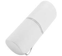 Hburirrty Portable Toothbrush Holder Box Outdoor Travel Camping Toothbrush Storage Organizer Case Bathroom Accessories White