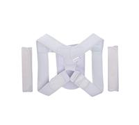 Hburirrty Shoulder Back Brace Support Belt Adjustable Posture Corrector Clavicle Spine Lumbar Posture Correction for Children Kids Adult M
