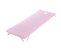 Hburirrty Solid Beauty Massage Bed Sheets Skin-Friendly Material Massage Sheet SPA Treatment Bedspread with Round Breathing Hole190X70Cm-Pink