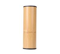 Hburirrty Stainless Steel Cylinder Sand Shaker Cylinder Sand Shaker Rhythm Musical Instruments Rhythm Light Brown