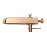 Hburirrty Violin Threading Knife Violin Threading Tool Pure Brass Scoring Needle Violin Making Tool