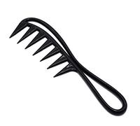 Hburirrty Wide Tooth Plastic Comb Detangler Curly Hair Salon Hairdressing Comb Massage for Hair Styling Tool for Curl Hair