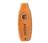 Hburirrty Wooden Kazoo Instruments Guitar Ukulele Accompaniment Patry Musical Instrument for Kids Beginner,Style C