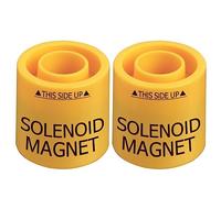 HBWL01 - 2PCS Solenoid Valve Magnet Tool, Black ABS Plastic Body, Fits 18mm Solenoid Valves, Troubleshooting & Manual Operation