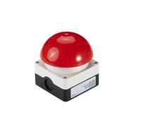 HBWLKJ01 1/5/20 Pcs Hand Clap Knee Top Foot Switch R/V/KC11/IY One Open One Close Self Reset Mushroom Head Emergency Stop Start(Self Reset Red,20 PCS_2NC)