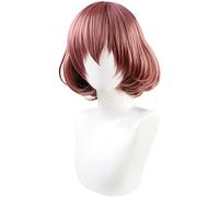HBYLEE - Maid-Fuku Kamen Cosplay Wig Anime High-Rise Invasion Cosplay Wig Women Headwear Short Heat Resistant Synthetic Hair [Colour: Onecolour]