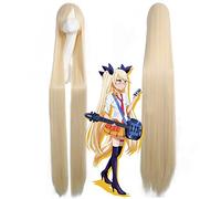 HBYLEE -Wig for Cosplay Anime Show by Rock Plasca Retoree 150 cm Long Straight Synthetic Adult Wig