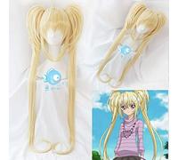 HBYLEE -Wig for Cosplay Shugo Chara! Party! Tsukiyomi Utau Long Dokki Doki Pucchi Puchi Synthetic Hair Cosplay Wig with Chip Ponytail + Wig Cap
