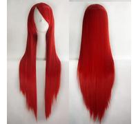 HBYLEE -Wig for Cosplay Umi Sonoda Ruka Jabami Yumeko 80 cm Black White Red Purple Pink 19 Colours Straight Long Wig Synthetic Hair Cosplay Hair Wig + Wig Cap No. 11