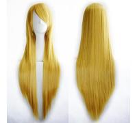 HBYLEE -Wig for Cosplay Umi Sonoda Ruka Jabami Yumeko 80 cm Black White Red Purple Pink 19 Colours Straight Long Wig Synthetic Hair Cosplay Hair Wig + Wig Cap No. 13