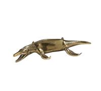 HBZLYS Antique marine prehistoric dragon brass ornament