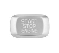 HBZYD Engine Start Stop Button Sticker, Fit for Volvo V40 V60 S60 XC60 S80 V50 V70 XC70,Silver Engine Ignition Outer Ring Engine Ignition Decoration Replacement