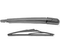 HBZYD Rear Windshield Wiper Arm & Blade,Fit for Citroen C3 Picasso 2009 2010 2011 2012 2013 2014 2015 Size 12" Rear Windscreen Wiper Blades Set