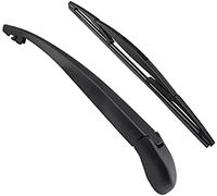 HBZYD Rear Wiper Arm Blade Rear Windshield Wiper Arm & Blade,Fit for Mazda 2 2008-2015 355mm Rear Windscreen Wiper Blades Set