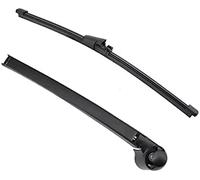 HBZYD Rear Wiper Arm Blade Rear Windshield Wiper Arm & Blade,Fit for Seat Leon 2006-2012 285mm Rear Windscreen Wiper Blades Set