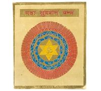 HC- Astadhatu Made Shri Maha Sudarshan Yantra/Shri Maha Sudarshan Yantra to Protect Home from All Kind of Negativity