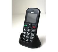 HC Mobi Senior Older People Mobile Phone Big Dial Buttons Help SOS Function Desk Charger Easy to Use