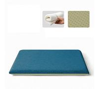 HC&WT Square Office Chair Cushion, Multiple Styles Solid Color Memory Foam Chair Pad Non-Slip Breathable Soft Durable Tatami Seat Pad (C,45 * 45cm(17.7 * 17.7inch))
