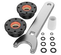 HC5345 Seal Kit - Front Mount Hydraulic Steering Cylinder Seal Kit with Pin Wrench HS5157 Fit for HC5340, HC5341, HC5342, HC5343, HC5344, HC5345, HC5346, HC5347, HC5348, HC5358, HC5365 and more