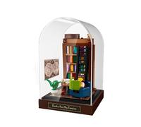 HCAEIOFJ Clear Acrylic Display Case for Lego Creator 40698 Applicable for Books Are My Passion Series Designed Display Box Gift(Display Case Only) (Design Box)