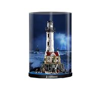 HCAEIOFJ Clear Acrylic Display Case for Lego Ideas 21335 Applicable for Motorized Lighthouse Designed Display Box Gift(Display Case Only) (Integrated Box)