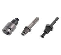hcaioz 0.8-10mm 2-13mm Threaded Keyless Metal Drill Chuck Quick Grip Adapter Hex SDS Square Shanks Impact Screwdriver Tap Wrench Chucks xcz.