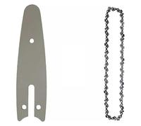 hcaioz 1/4 Chain 4/6/8 Inch Mini Steel Chainsaw Chains Electric Chainsaws Accessory Replacement mxi.