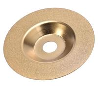 hcaioz 100mm Gold Diamond Grinding Wheel Polishing Disc Pads Grinder Cup Angle Rotary Tool Grind Stone Glass yxr.