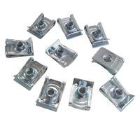 hcaioz 10pcs Motorcycle M8 M6 M5 M4 U Type Clips Thread Reed Nuts Accessories Compatible with B&MW C650 Gt F800gs