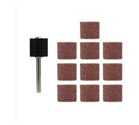 hcaioz 11/102pcs Sanding Drum Kit Grit #80#120#180 Band for Sleeves for Electric Mini Angle Grinder Mandrels acx.