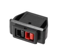 hcaioz 1PC/2PCS FOR Pl-ug Fixed Mounting Bracket Panel Outdoor Power Plu-g Energy Storage Connector Holder 2 Pin 30A/45A 600V caw.