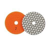 hcaioz 1pc 4 Inch Diamond Polishing Pad Dry Use Flexible Sanding Disc Resin Bond for Granite Marble Stone Grinding Abrasive Tool yxr.