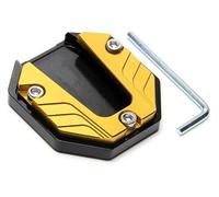 hcaioz 5 Colors Motorcycle Bike Kickstand Extender Foot Side Stand Extension Pad Support Plate Motorbike Accessories Universal