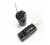 hcaioz 50PCS 4700UF 50V 18X35MM 50V4700UF 105Centigrade capacitor electrolytic Capacitance Meters cxs.