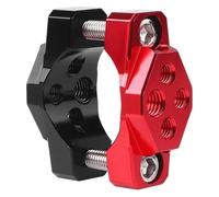 hcaioz Aluminum Alloy Motorcycle Stent 17-32mm Bracket Bumper Clamp Auxiliary Spotlight Headlight Mount Clip Light GPS Handlebar Holder