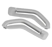hcaioz Compatible With S60 S80 V70 XC90 Left Right Seat Belt Retractor Guide Ring Selector Gate Trim Cover