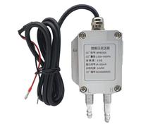 hcaioz Differential pressure transmitter HVAC Micro Pressure Transmitter 4-20mA Furnace Negative 0-5V-10V Sensor cas.